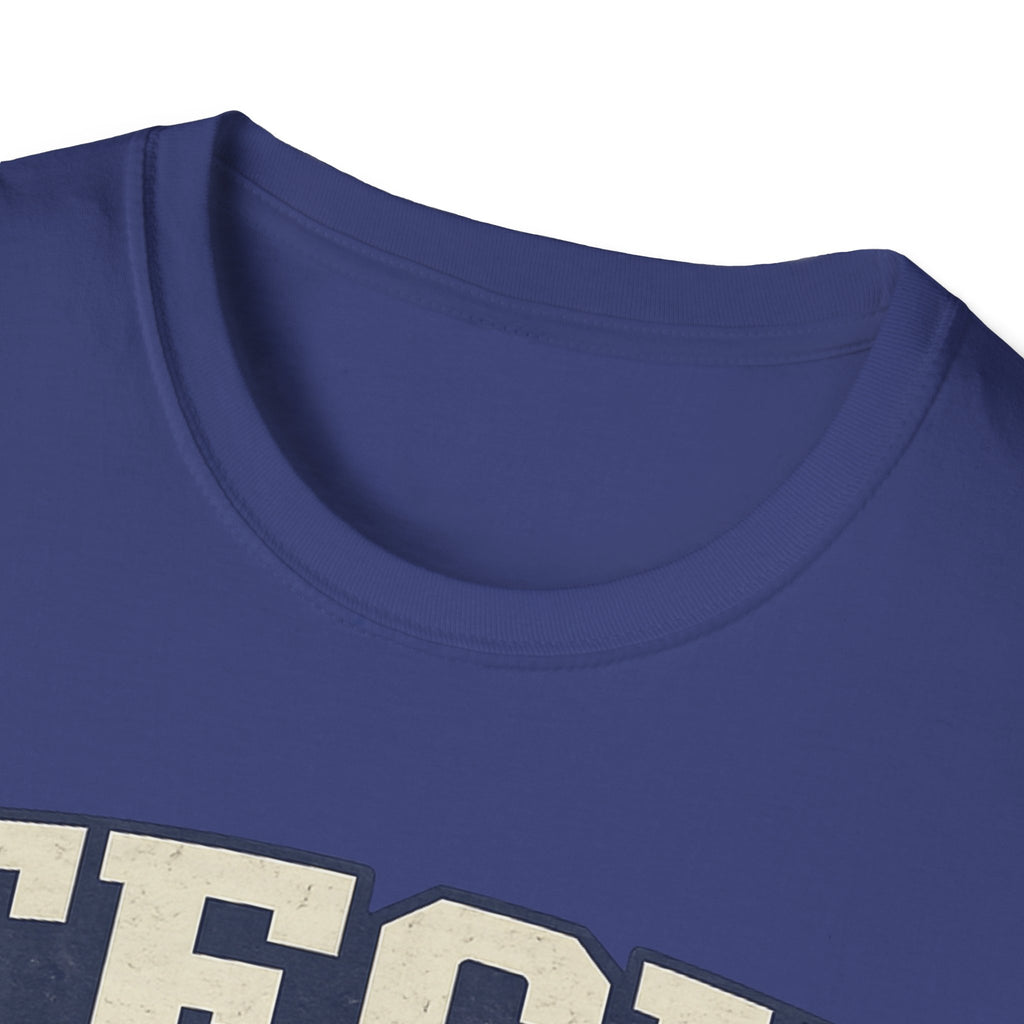 Ga. Tech Grit T-Shirt — Collegiate Retro Graphic Tee for Engineers & Students