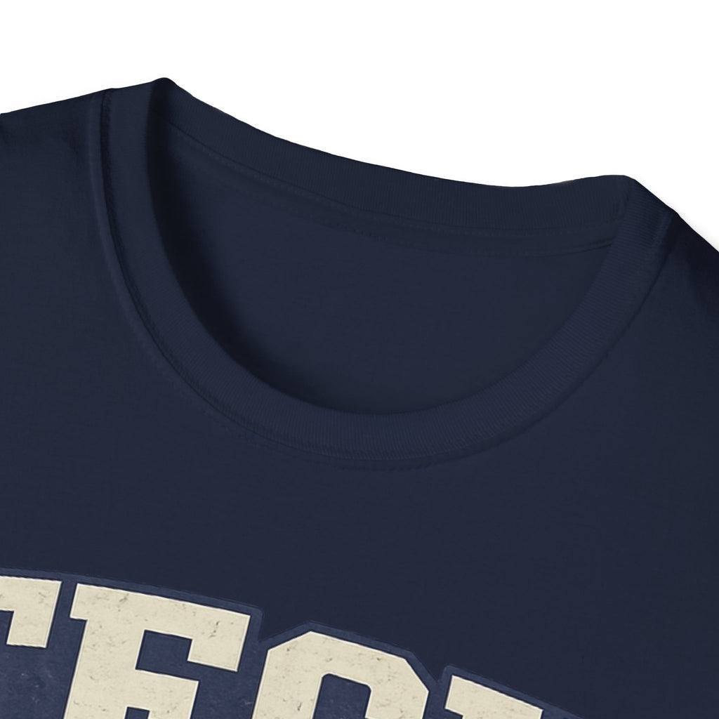 Ga. Tech Grit T-Shirt — Collegiate Retro Graphic Tee for Engineers & Students
