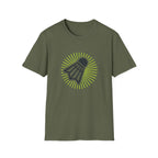 neon microphone illustration T-Shirt