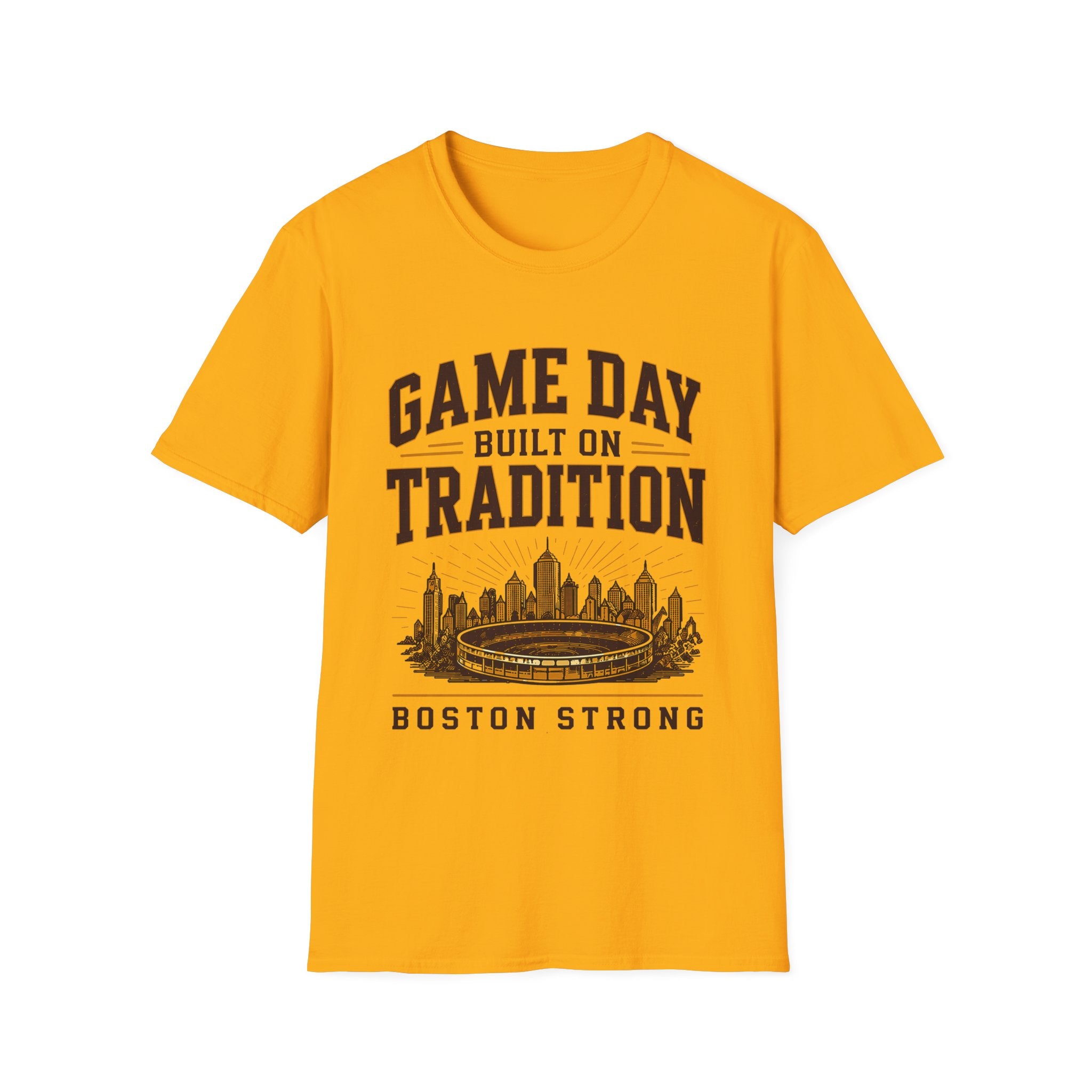 Game Day Built On Tradition T-Shirt — Boston Strong Stadium Tee