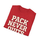 N.C. State Quits T-Shirt — Motivational Team Spirit Tee