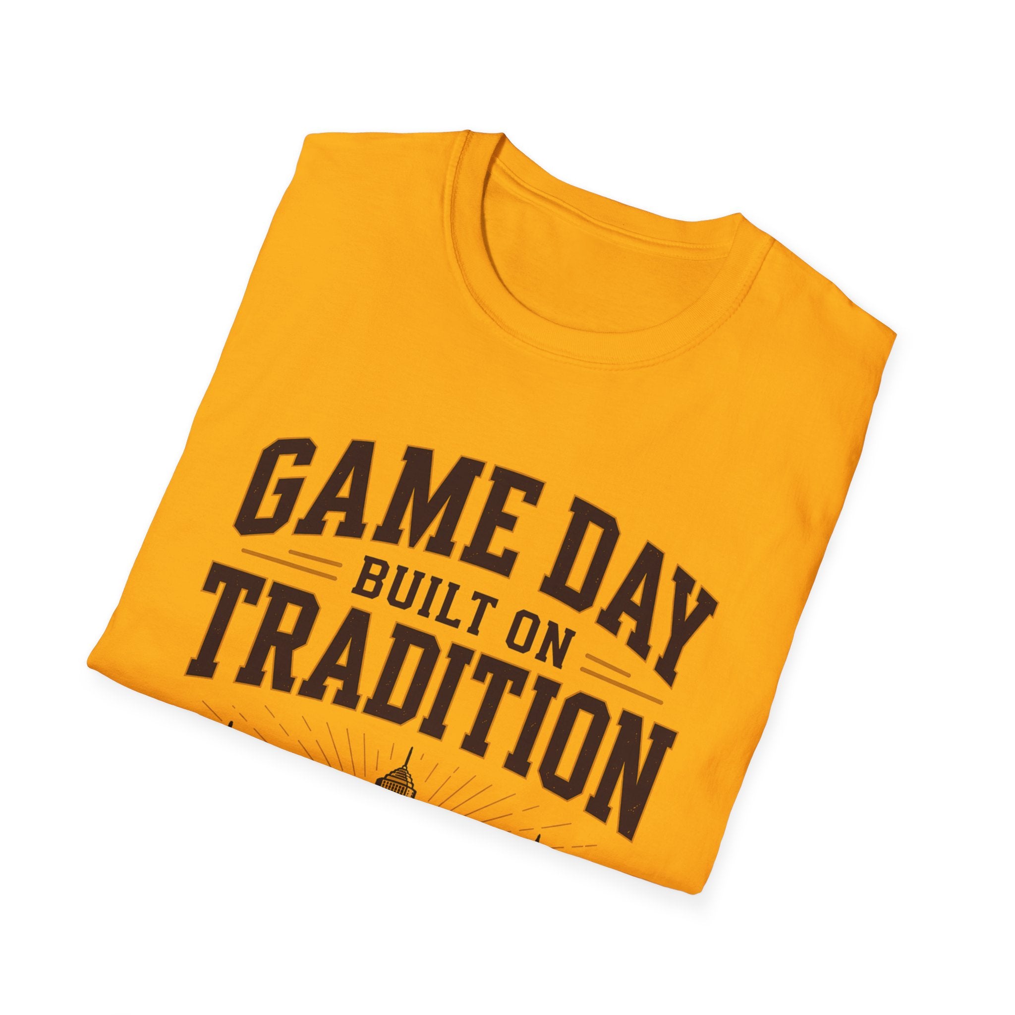 Game Day Built On Tradition T-Shirt — Boston Strong Stadium Tee